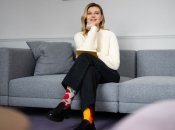 Первая леди Украины надела разноцветные носки