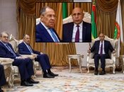 Глава МИД рф сергей лавров и президент Мавритании Мухаммед ульд аш-Шейх аль-Газуани