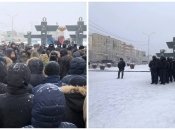 У Якутії відбуваються масові протести