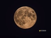 Повний місяць над Києвом 29 вересня