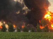 Нефтебаза в Новомосковском районе уничтожена россиянами