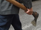 Власник квартири припинив сварку ударами сокири