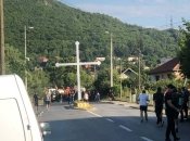 Границу Косово и Сербии перекрыли