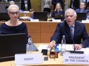 Юлія Навальна на засіданні Ради Європейського Союзу