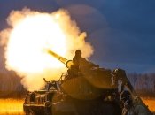 Українські військові відправляють вогняне привітання окупантам