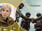 Ірина Верещук та військові (зліва направо)