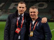 Андрей Шевченко и Сергей Ребров