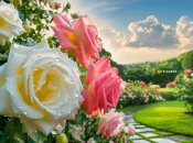 Здоровые и пышные розы - мечта каждого дачника