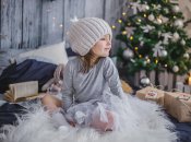 Новогодняя елка, ребенок