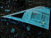 Обломки дрона в Киеве