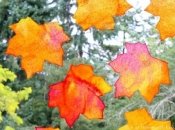Как устроить листопад. Делаем яркие осенние листья из бумаги
