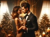 Новый год можно провести романтично (изображение создано с помощью ИИ)