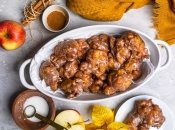 Яблочные фриттеры