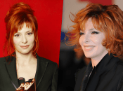 Милен Фармер в молодости и сейчас