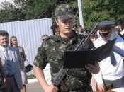 Олексій Порошенко складає присягу