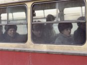 Пассажиры киевского автобуса в 1989 году