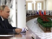 владимир путин на встрече с китайской делегацией в Самарканде