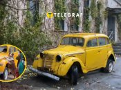 Желтый Москвич в Одессе