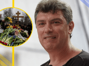 Могила Бориса Немцова находится на Троекуровском кладбище в Москве