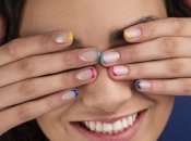 Френч на коротких нігтях