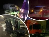 Аварії сталися як у денний, так і в нічний час