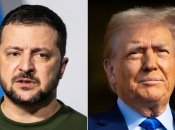 Владимир Зеленский и Дональд Трамп (слева направо)