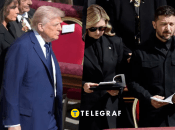Дональд Трамп та Володимир Зеленський на похороні Папи