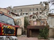 Последствия взрыва в Херсоне