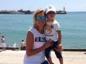 Яна Клочкова с сыном Сашей отдыхают в Крыму (ФОТО)