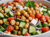 Нут сделает салат не только вкусным, но и сытным