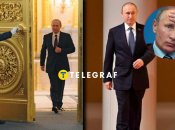 Путин при ходьбе не двигает правой рукой