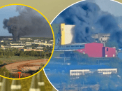 Кілька російських заводів охоплені полум'ям