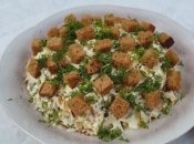 Смачний та легкий салат на вечерю