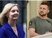 Лиз Трасс и Владимир Зеленский