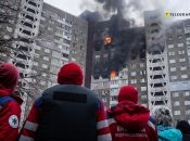 Жінка проживала у багатоповерхівці в Голосіївському районі Києва