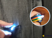 Такий пристрій можна використовувати і як кишеньковий ліхтарик