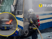 Горит маршрутка, Стрый