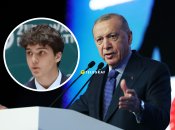 Реджеп Эрдоган и его внук Омер
