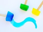 Веселые игры для детей летом: 4 поделки из льда