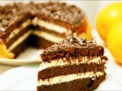 Рецепт недели. Шоколадный торт с творожным кремом