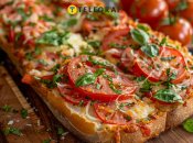 Эта пицца отлично подойдет к чаю или кофе (изображение создано с помощью ИИ)