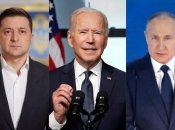 Зеленский, Байден, Путин