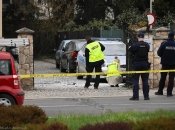 Поджог неподалеку от польского посольства