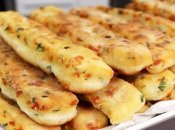 Сырные палочки с колбасой