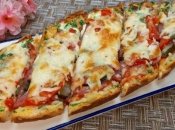 Пицца из батона - достойная замена классическому блюду
