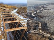 Понад 80 км фортифікацій на Донеччині та Запоріжжі побудував Сталевий фронт Ахметова