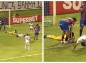 Янн Бальдез дотронулся до мяча, поздравляя своего вратаря