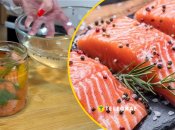 Засолить красную рыбу можно дома