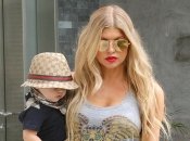 Стильные детки: Ферги с сыном Акселем (ФОТО)