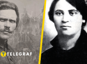 Нестор Махно та Галина Кузьменко